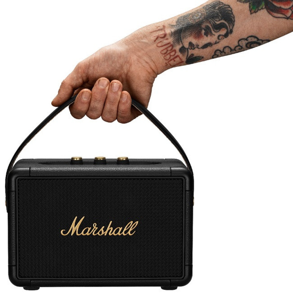 Колонка Marshall Kilburn II Bluetooth (черный/латунь) фото-4