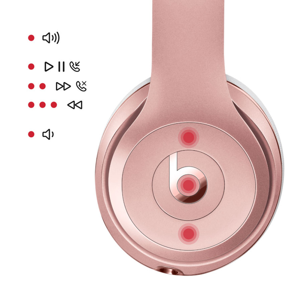 Beats Solo3 Wireless (розовое золото) - фото2