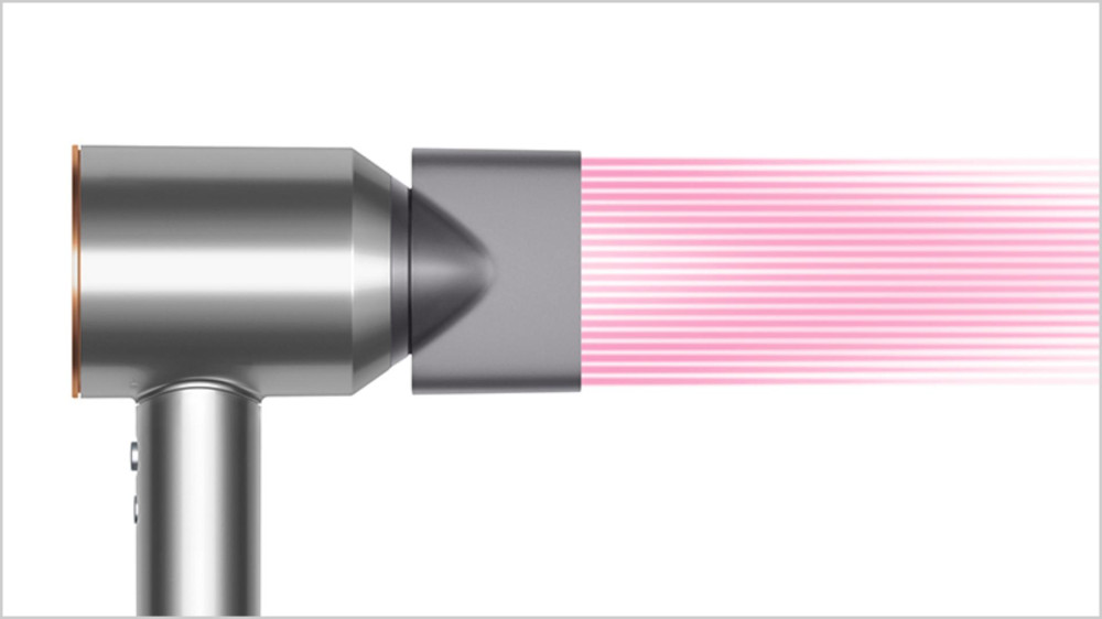 Dyson HD15 Supersonic + чехол (синий/розовое золото) фото-4