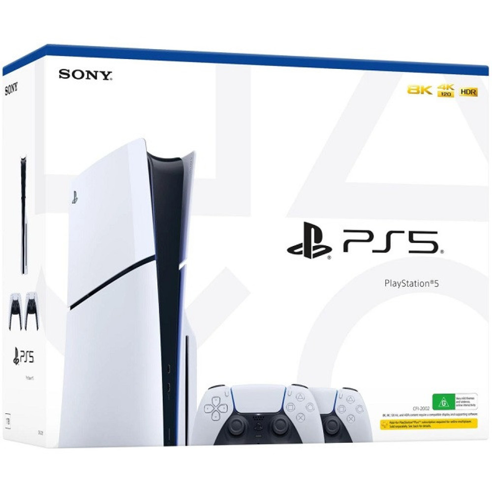 Sony PlayStation 5 Slim (2 геймпада) - фото2