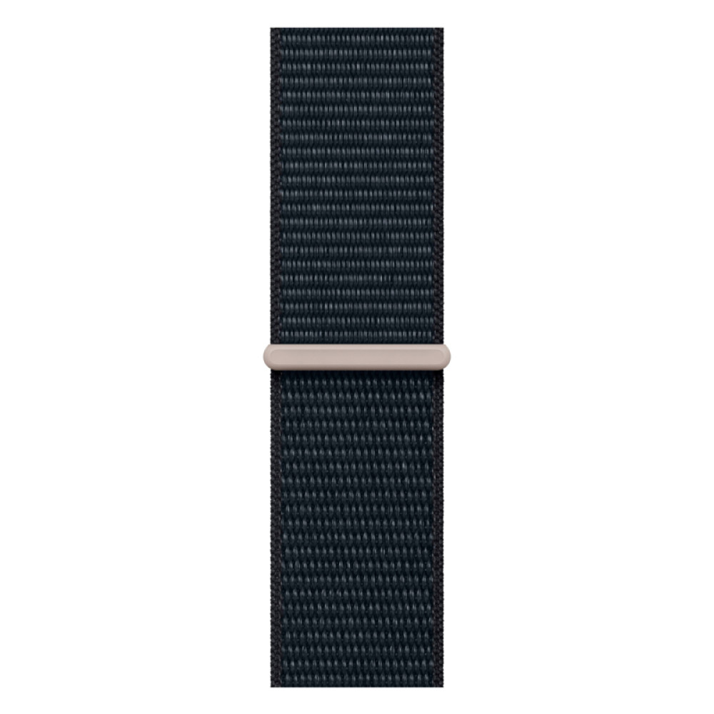 Apple watch 9 41 mm Midnight/Midnight sport loop (полуночный алюминиевый корпус/полуночный нейлоновый ремешок) фото-3