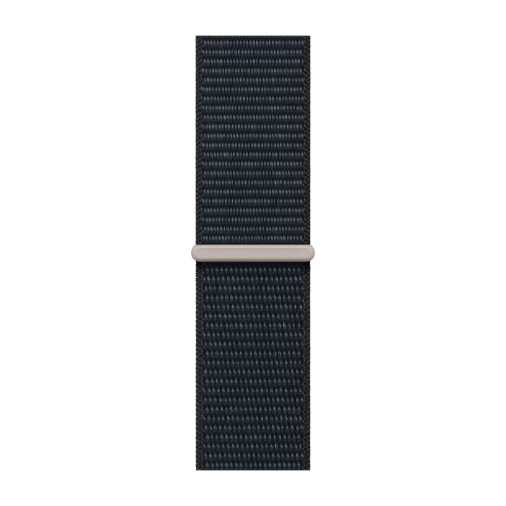 Apple watch SE 2 44 mm Midnight/Midnight sport loop (полуночный /полуночный нейлоновый ремешок) фото-3