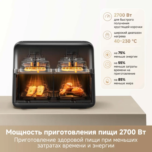Trouver Air Fryer FD20 Pro (черный) фото-9