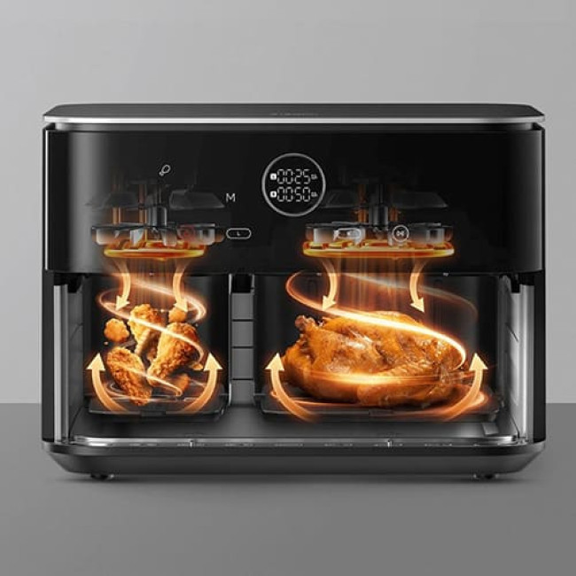 Xiaomi Dual Zone Air Fryer 10L MAF-D1001  фото-3