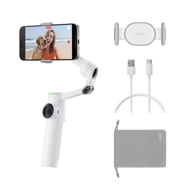 Insta360 Flow 2 Pro Standard Bundle (White) фото-6