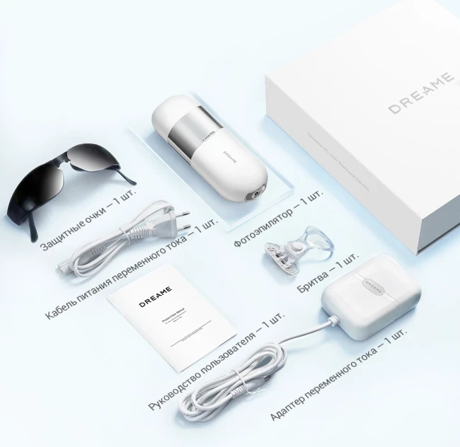 Dreame IPL Home Use Hair Removal Device White фото-10