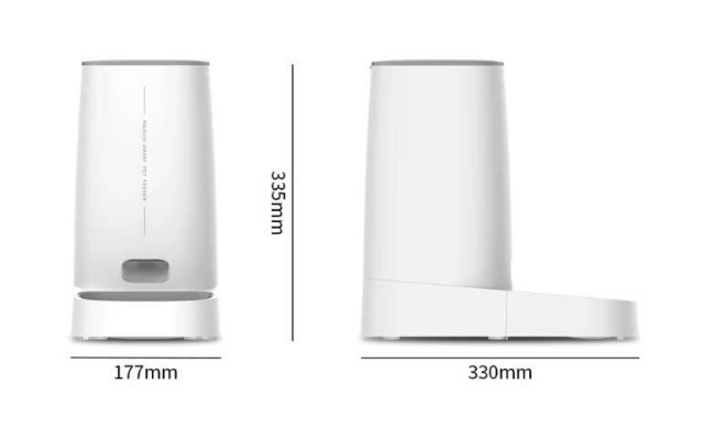 ROJECO 4L WiFi Version Automatic Pet Feeder with Single Bowl  фото-5 ROJECO 4L WiFi Version Automatic Pet Feeder with Single Bowl  фото-5