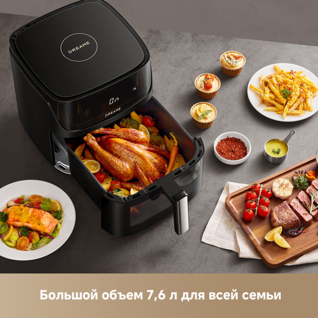 Dreame Air Fryer AF10 (Черный) фото-4