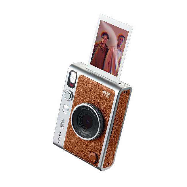 Fujifilm Instax Mini Evo (серебристый/коричневый) - фото2 Fujifilm Instax Mini Evo (серебристый/коричневый) - фото2