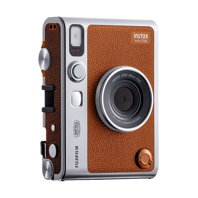 Fujifilm Instax Mini Evo (серебристый/коричневый) фото-4