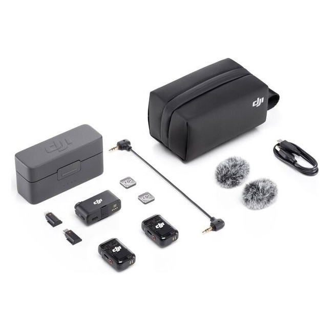 DJI Mic 2 (2 TX + 1 RX + Charging Case) - фото1 DJI Mic 2 (2 TX + 1 RX + Charging Case) - фото1