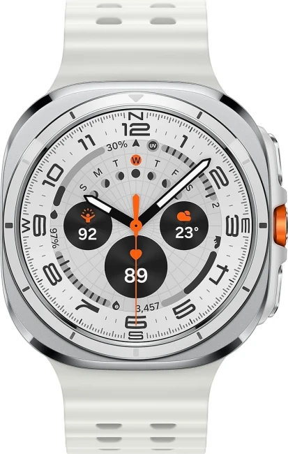 Samsung Galaxy Watch Ultra 2025 47 мм LTE (белый титан) - фото2 Samsung Galaxy Watch Ultra 2025 47 мм LTE (белый титан) - фото2