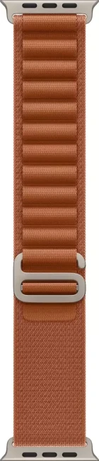 Apple Watch Ultra 3 LTE 49 мм (титановый корпус, природный/терракота, текстильный ремешок размера M) фото-3