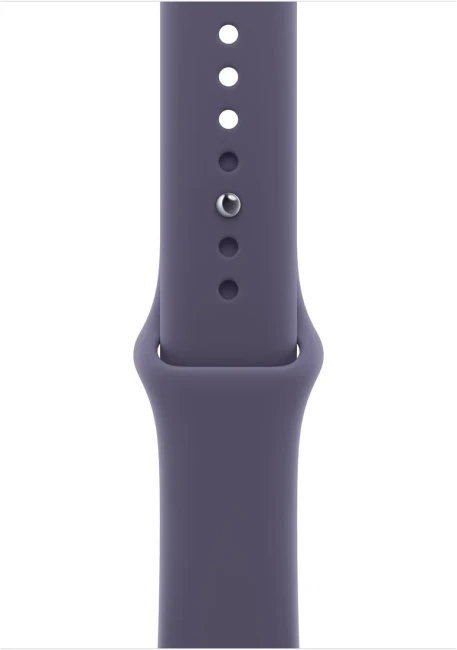 Apple Watch Series 11 46 мм (алюминиевый корпус, серебристый/синий, спортивный силиконовый ремешок S/M) фото-3