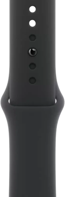 Apple Watch Series 11 46 мм (алюминиевый корпус, космический серый/черный, спортивный силиконовый ремешок S/M) фото-3