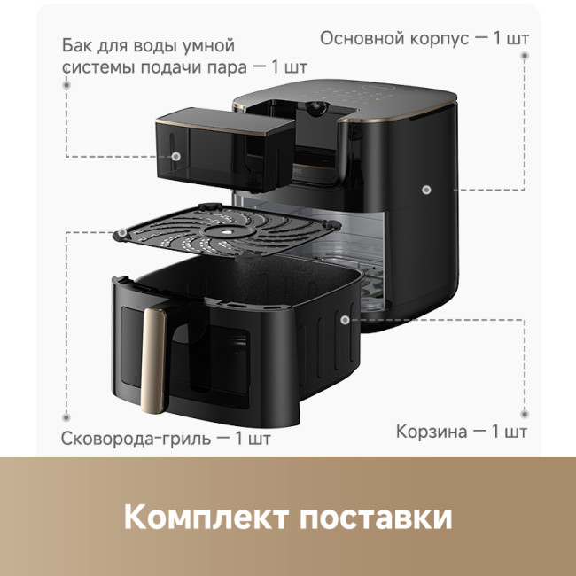 Dreame Air Fryer AF30 (Черный) фото-5