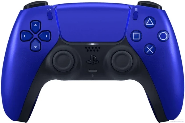 Геймпад Sony DualSense (кобальтовый синий) - фото1 Геймпад Sony DualSense (кобальтовый синий) - фото1