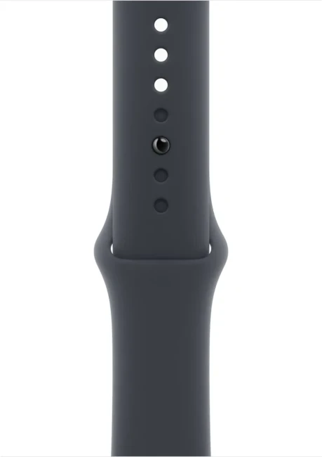 Apple Watch SE 3 44 мм (алюминиевый корпус, полуночный/полуночный, спортивный силиконовый ремешок M/L)  фото-3