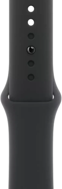 Apple Watch Series 11 42 мм (алюминиевый корпус, космический серый/черный, спортивный силиконовый ремешок M/L)  фото-3