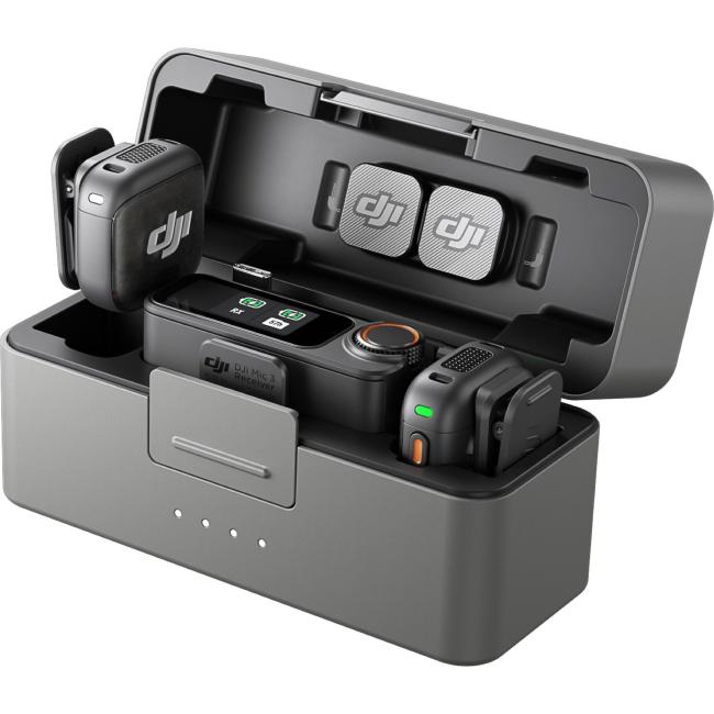 DJI Mic 3 (2 TX + 1 RX + Charging Case) фото-3 DJI Mic 3 (2 TX + 1 RX + Charging Case) фото-3