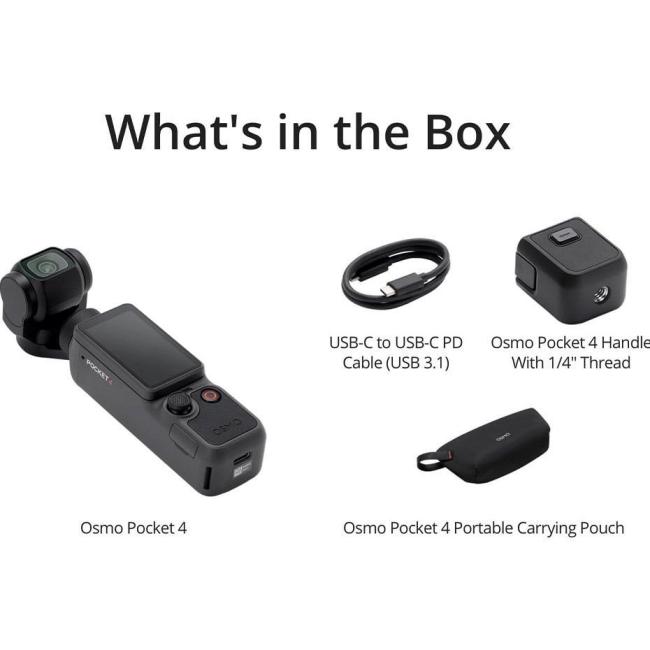 DJI Osmo Pocket 4 Essential Combo фото-5