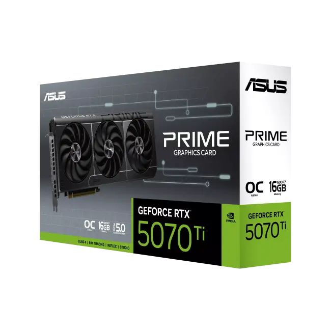 ASUS Prime GeForce RTX 5070 Ti 16GB GDDR7 - фото2 ASUS Prime GeForce RTX 5070 Ti 16GB GDDR7 - фото2