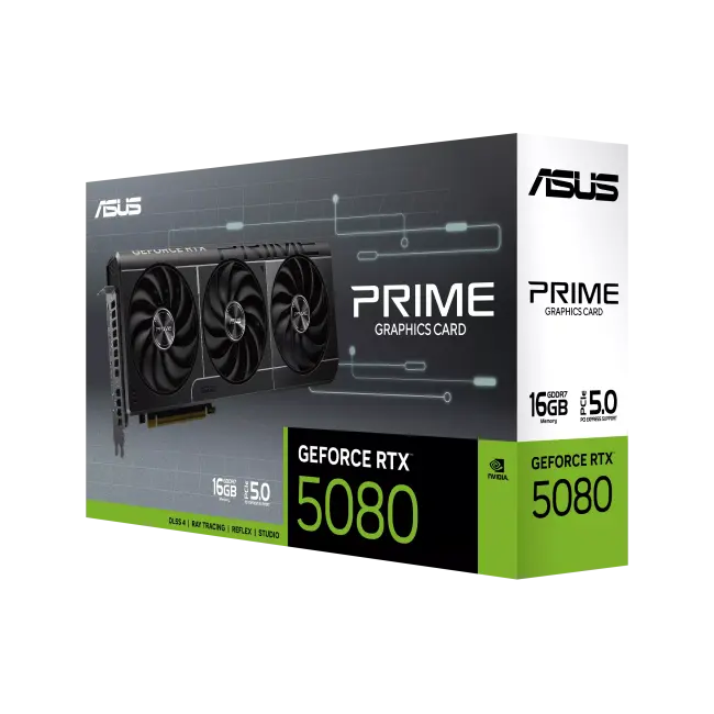 ASUS Prime GeForce RTX 5080 16GB GDDR7 - фото2 ASUS Prime GeForce RTX 5080 16GB GDDR7 - фото2