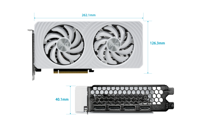 Palit GeForce RTX 5060 Ti White фото-10 Palit GeForce RTX 5060 Ti White фото-10