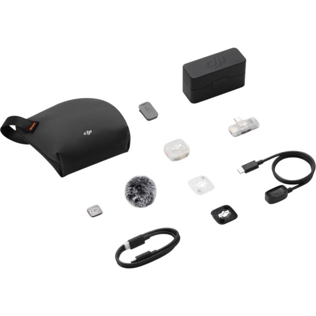 DJI Mic Mini 2S (1 TX + 1 Mobile RX + Charging Case) фото-9 DJI Mic Mini 2S (1 TX + 1 Mobile RX + Charging Case) фото-9