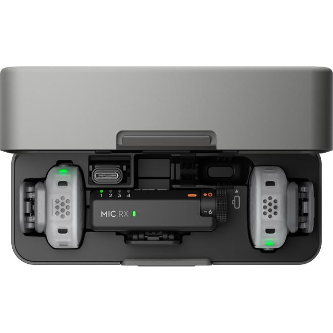 DJI Mic Mini 2S (2 TX + 1 RX + Charging Case) фото-2 DJI Mic Mini 2S (2 TX + 1 RX + Charging Case) фото-2