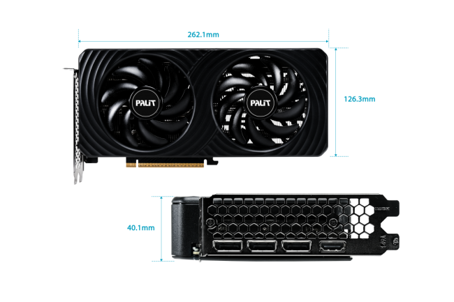 Palit GeForce RTX 5060 Ti Dual фото-10 Palit GeForce RTX 5060 Ti Dual фото-10