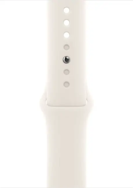 Apple Watch SE 3 40 мм (алюминиевый корпус, звездный свет/звездный свет, спортивный силиконовый ремешок M/L) фото-3