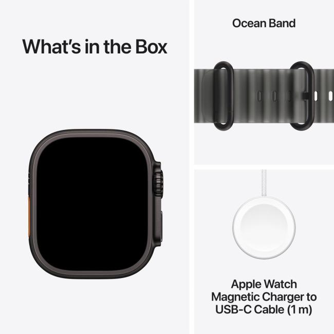 Apple Watch Ultra 4 LTE 49 мм (титановый корпус, черный/черный, ремешок из эластомера) фото-4 Apple Watch Ultra 4 LTE 49 мм (титановый корпус, черный/черный, ремешок из эластомера) фото-4