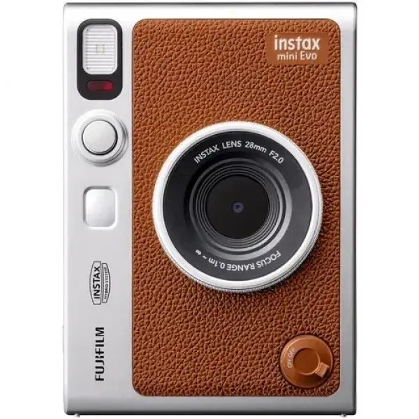 Fujifilm Instax Mini Evo (серебристый/коричневый) - фото2